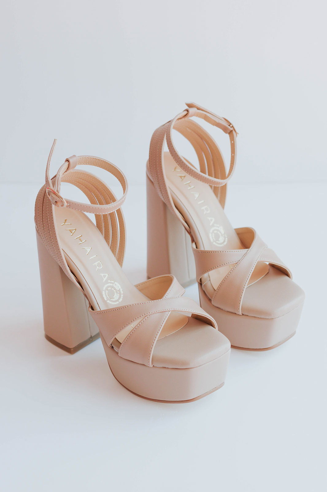 Bárbara -Zapatos de Plataforma Elegantes con Tiras y Plantilla Acolchada, 872-J